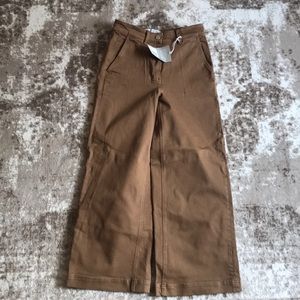 Everlane wide leg crop pant